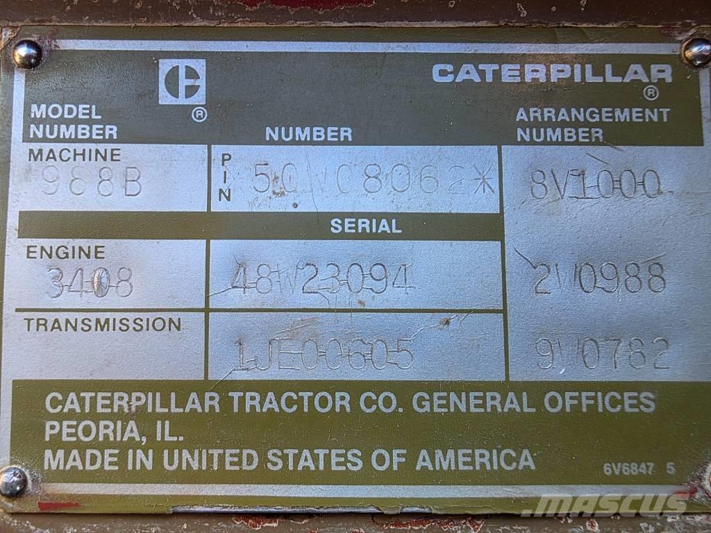 CAT 988 B Фронтальные погрузчики