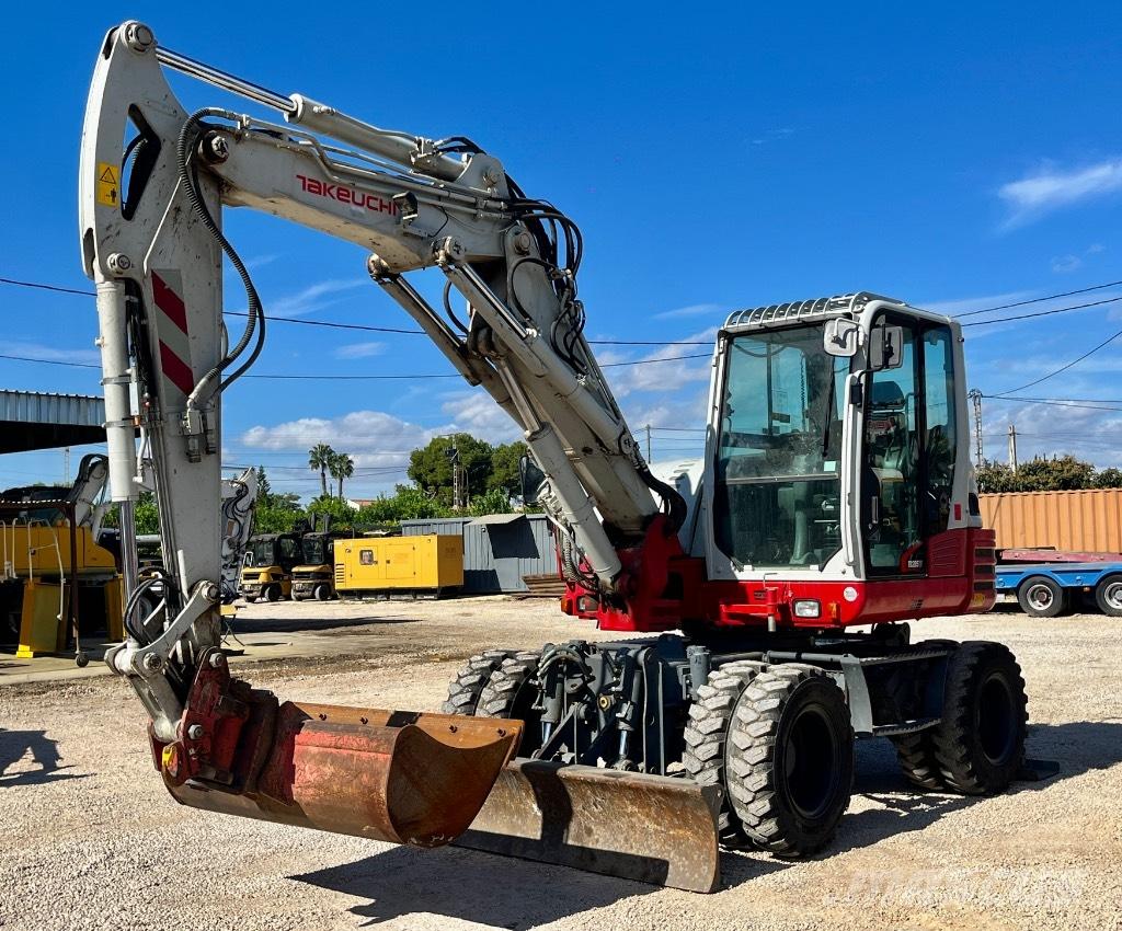 Takeuchi TB 295 W Колёсные экскаваторы