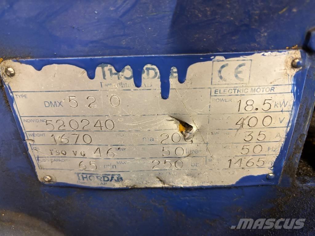  Thordab DMX 520 Экскаваторы для разрушения