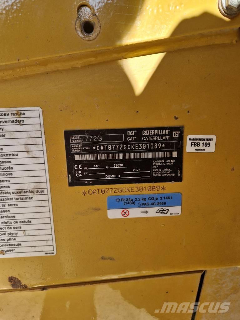 CAT 772 G Карьерные самосвалы