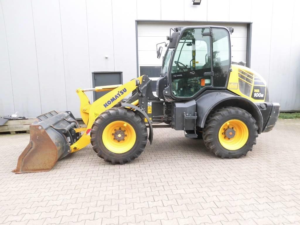 Komatsu WA 100 M-8 Фронтальные погрузчики