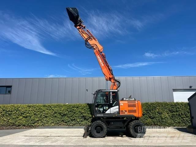 Hitachi 140W Колёсные экскаваторы