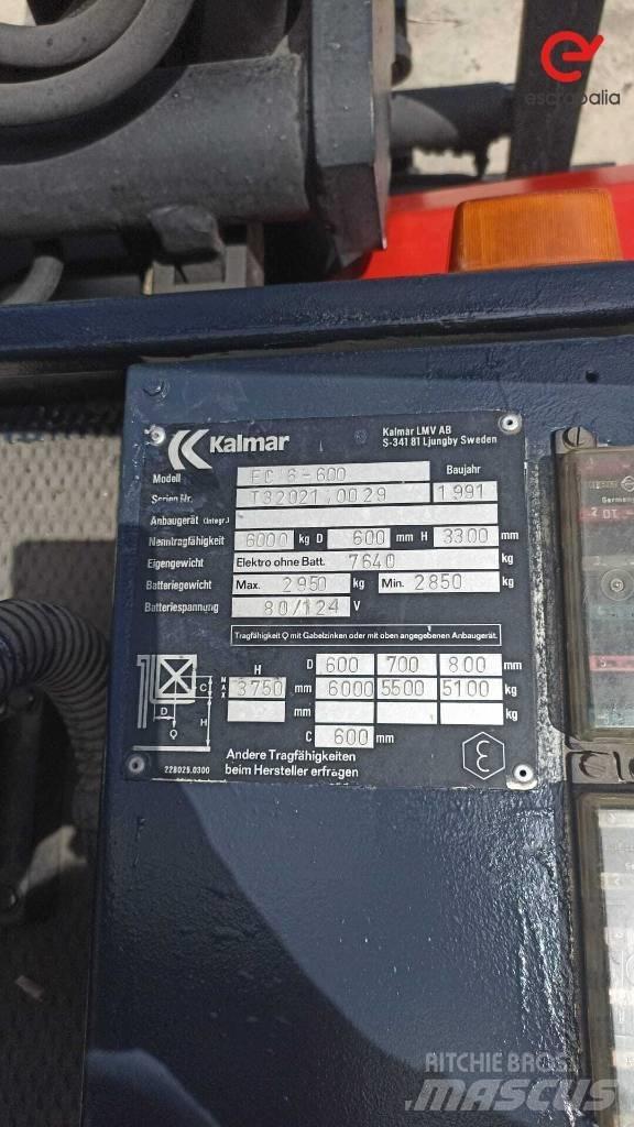 Kalmar ECL6-600 Электропогрузчики
