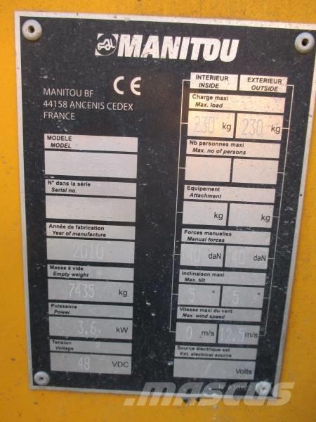 Manitou 170AETJ Коленчатые подъемники