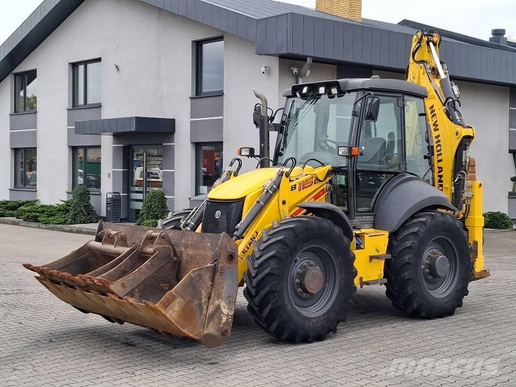 New Holland B 115 C Экскаваторы-погрузчики