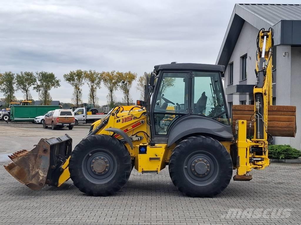 New Holland B 115 C Экскаваторы-погрузчики