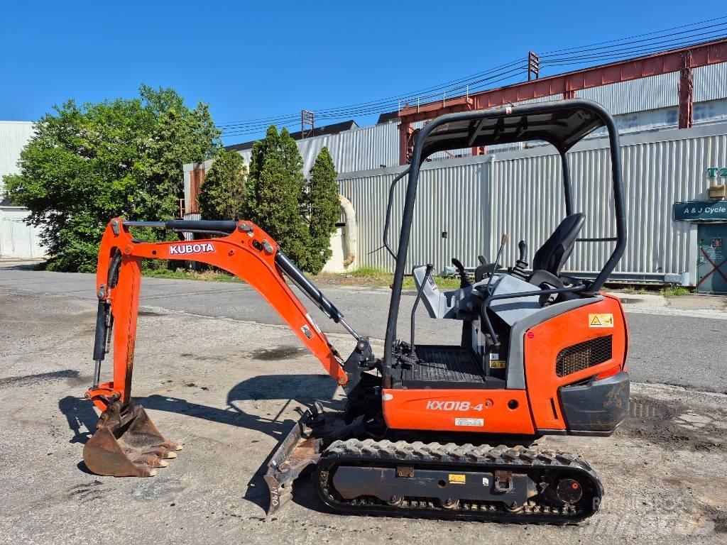 Kubota KX 018-4 Мини-экскаваторы