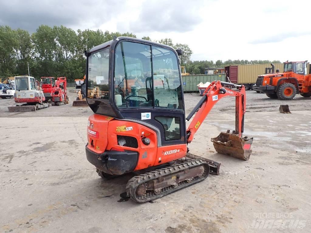 Kubota KX 019-4 Мини-экскаваторы