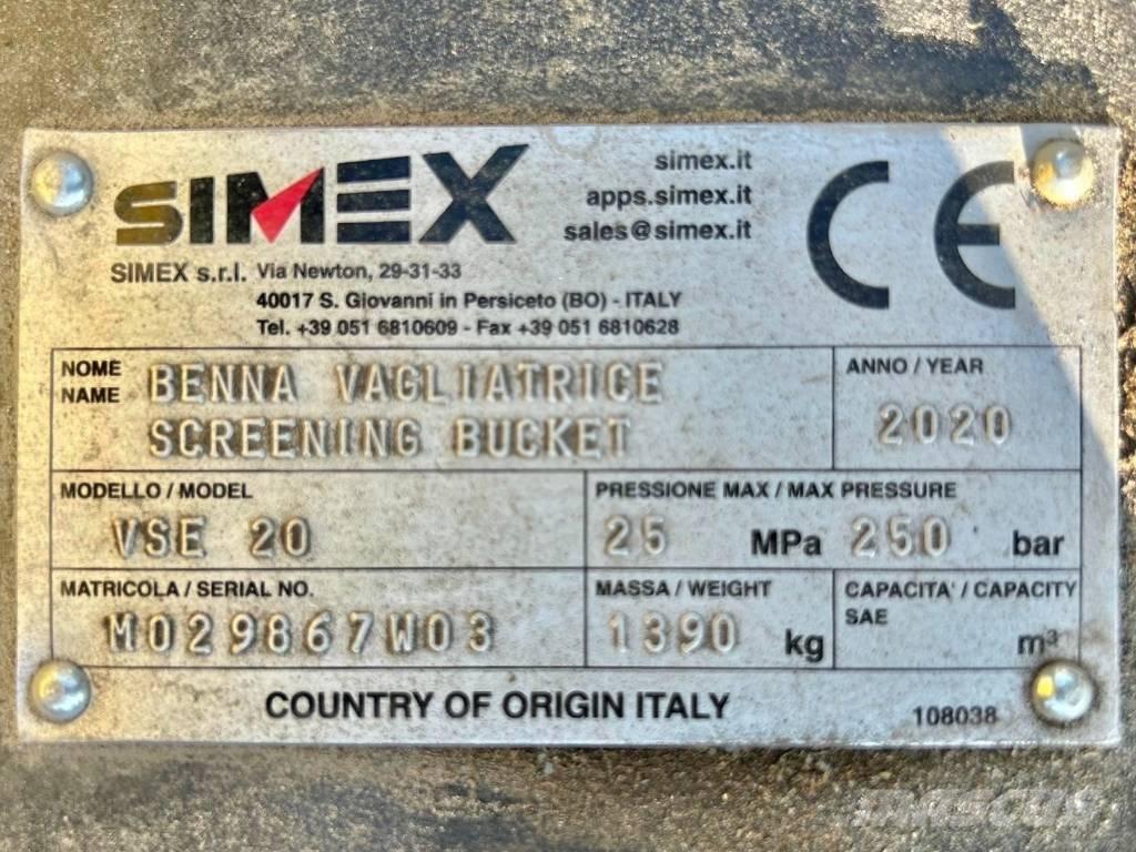 Simex VSE20 Просеивающие ковши