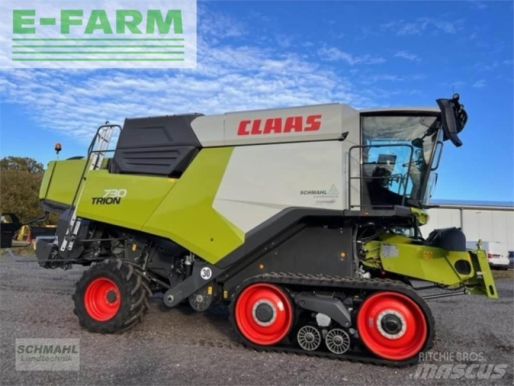 CLAAS trion 730tt Зерноуборочные комбайны
