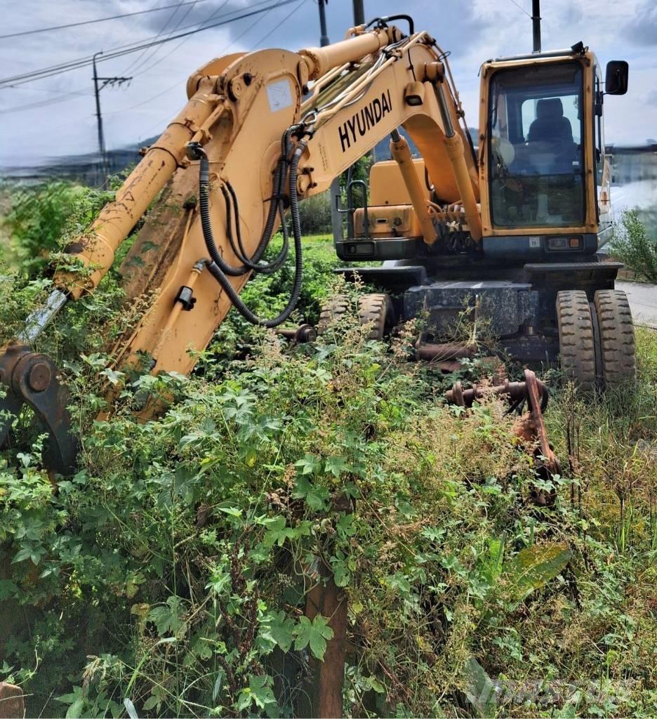 Hyundai Robex 140 W Колёсные экскаваторы