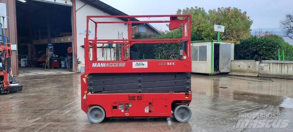 Manitou 100 SEC Ножничные подъемники
