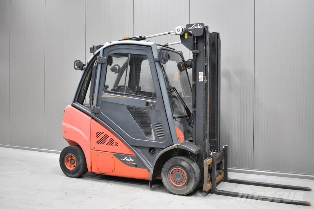 Linde H 20 D/600 - 02 Дизельные погрузчики