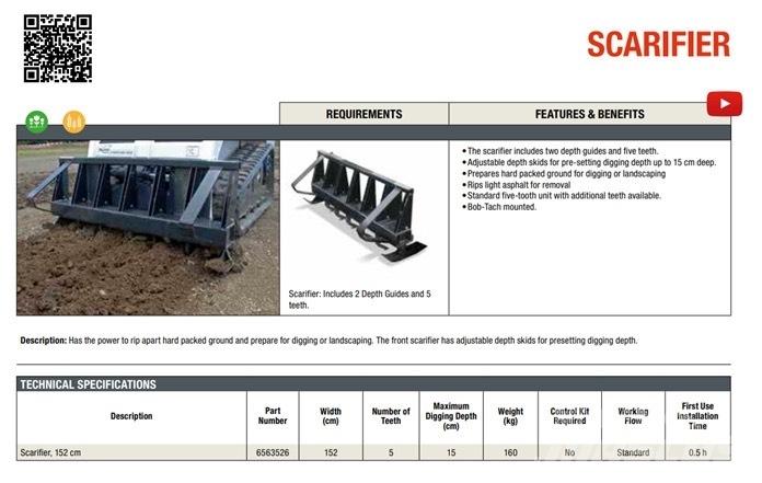 Bobcat Scarifier Коммунальная техника - Другие