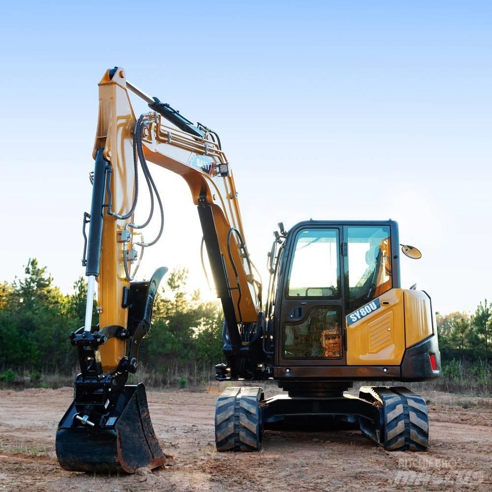 Sany SY80U Малые экскаваторы 7т-12т