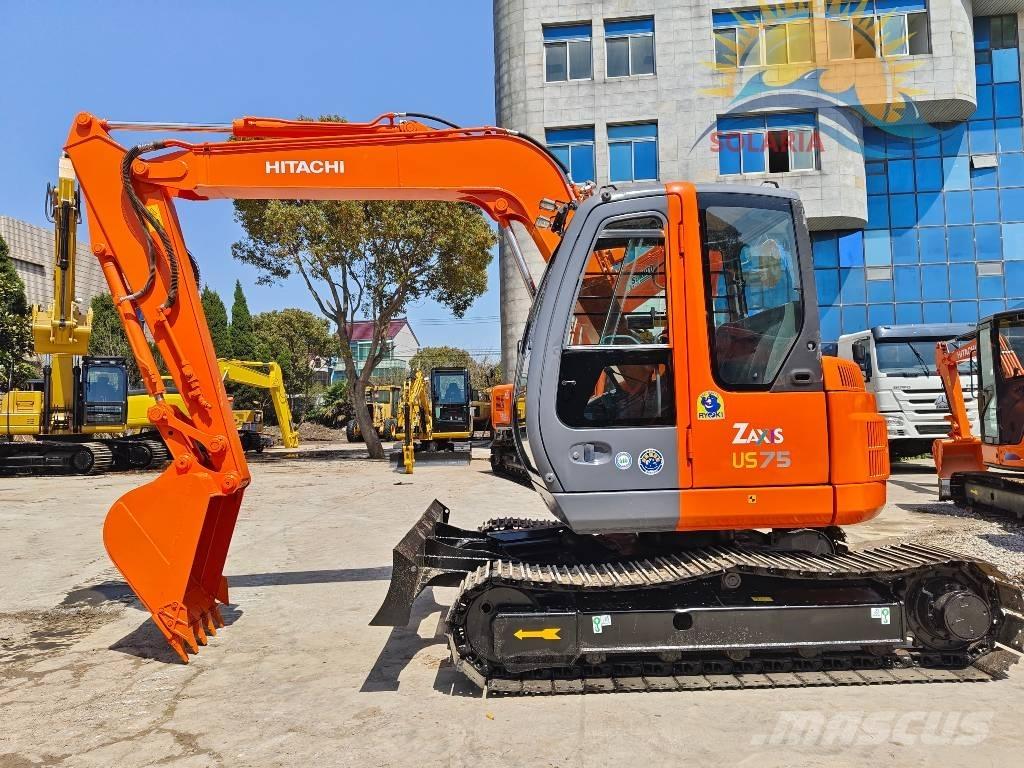 Hitachi ZX 75 US Малые экскаваторы 7т-12т