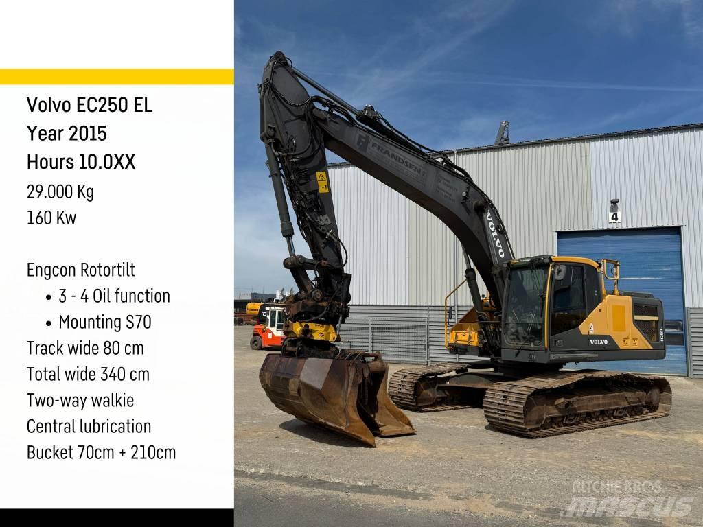 Volvo EC 250 EL Гусеничные экскаваторы