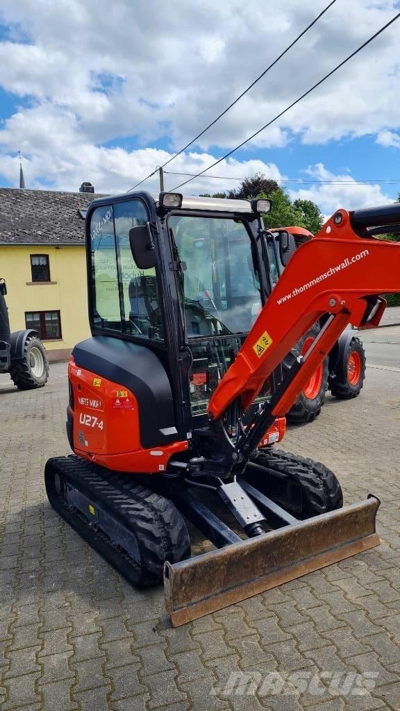 Kubota U27-4 Hi-Lux Мини-экскаваторы