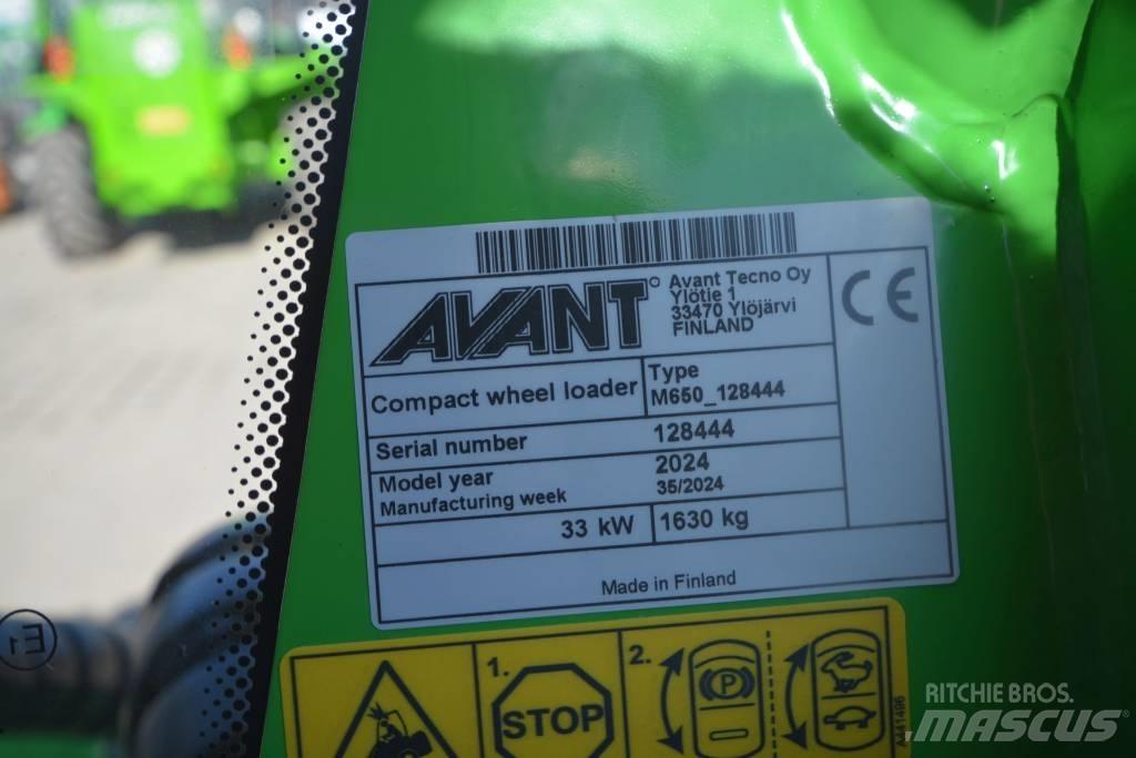Avant 650 i Малые погрузчики