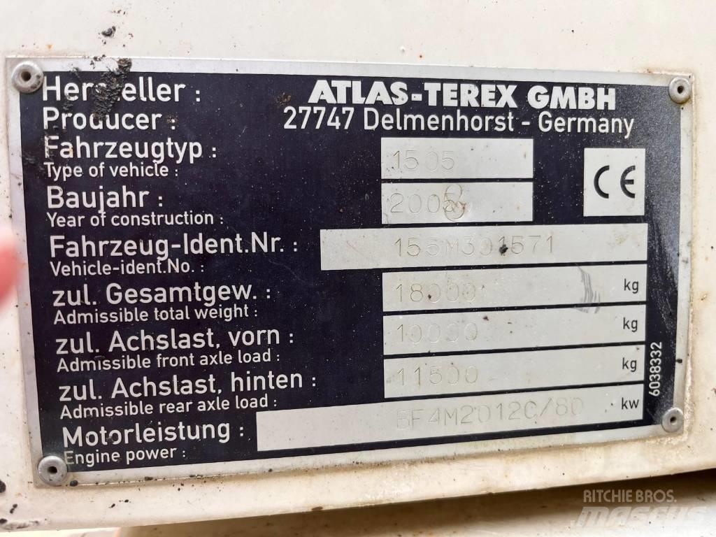 Atlas 1505 M Колёсные экскаваторы