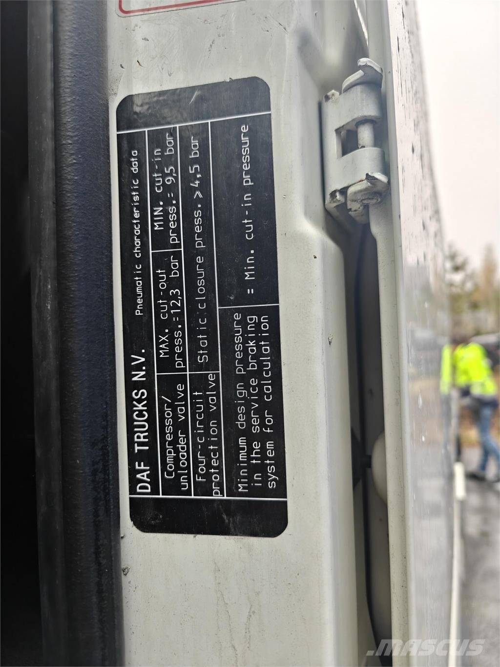 DAF XF 460 FAK Шасси с кабиной