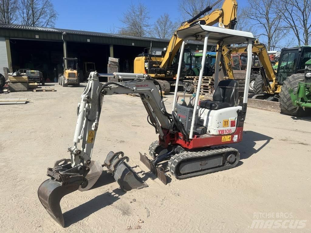 Takeuchi TB108 Мини-экскаваторы