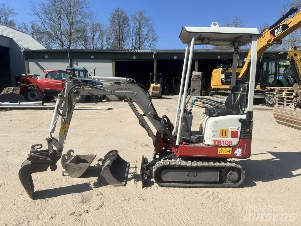 Takeuchi TB108 Мини-экскаваторы