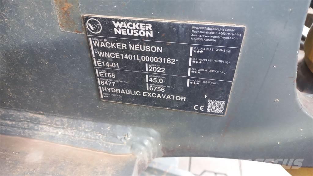 Wacker Neuson ET65 Гусеничные экскаваторы