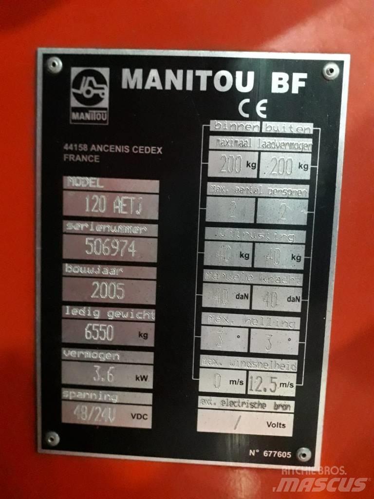 Manitou 120 AETJ Коленчатые подъемники