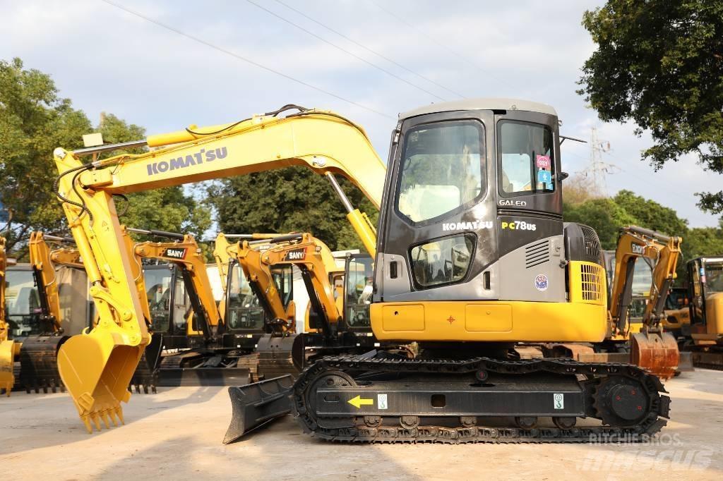 Komatsu PC 78 US-6 Малые экскаваторы 7т-12т
