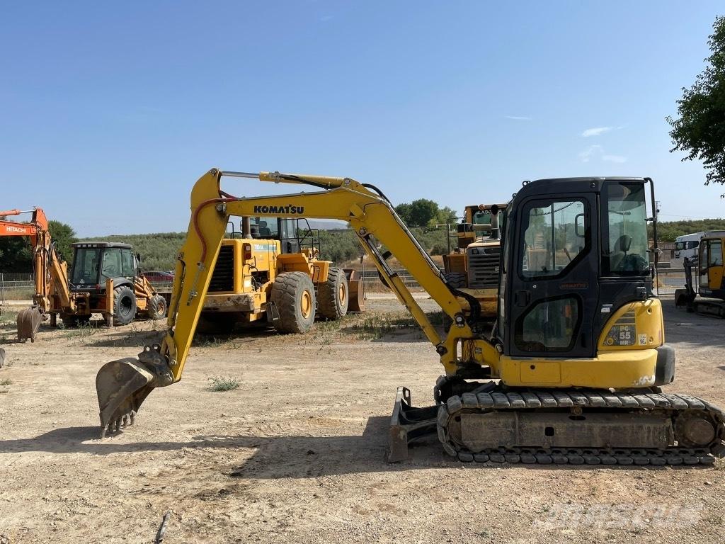 Komatsu PC 55 Мини-экскаваторы
