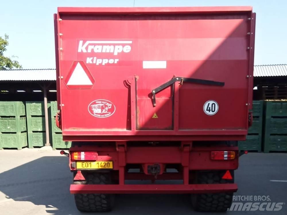 Krampe Big Body 550 Полуприцепы-платформы/боковая разгрузка