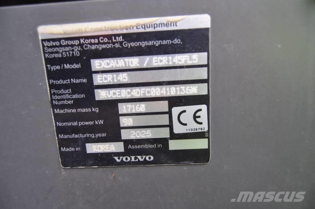 Volvo ECR 145 Гусеничные экскаваторы