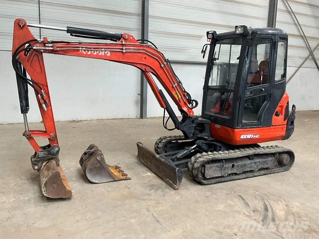 Kubota KX 101-3 A 3 Мини-экскаваторы