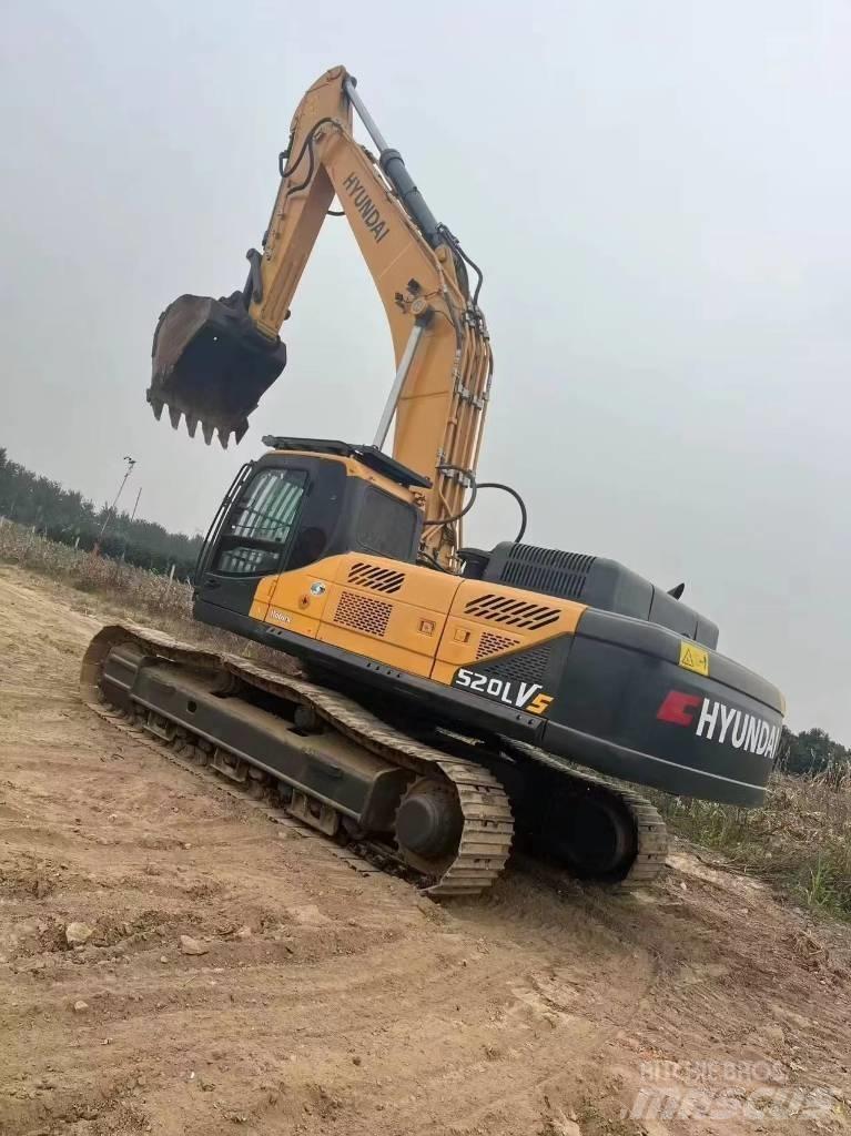 Hyundai Robex 520 VS Гусеничные экскаваторы