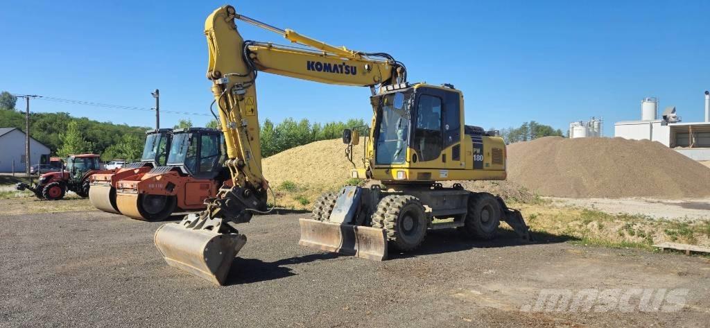 Komatsu PW 180-7EO Колёсные экскаваторы