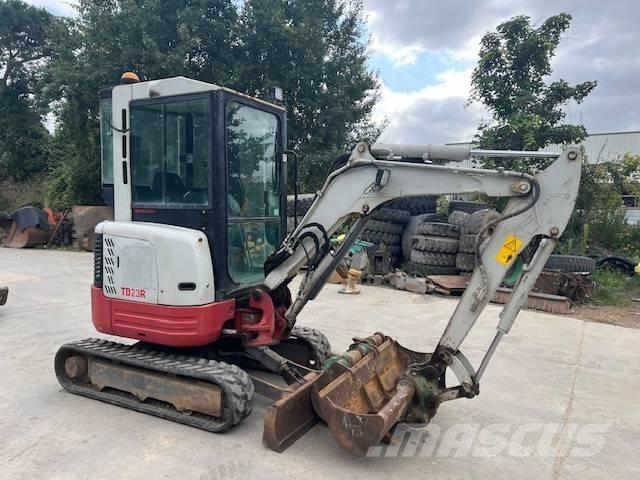 Takeuchi TB 23 R Мини-экскаваторы