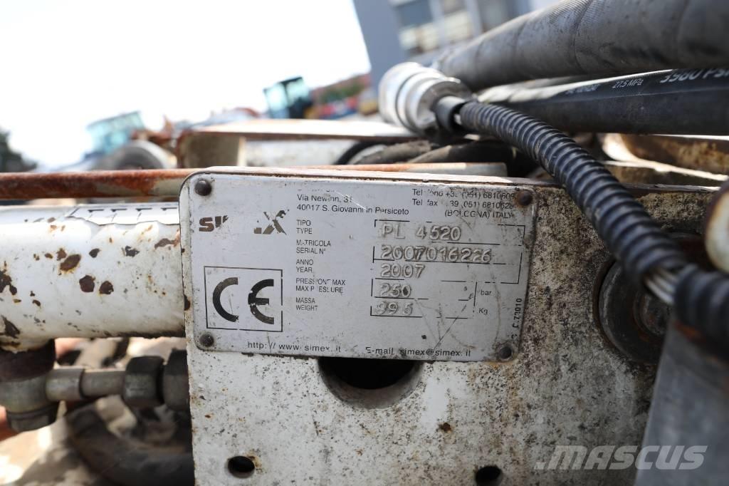 Simex PL4520 Дорожные фрезы
