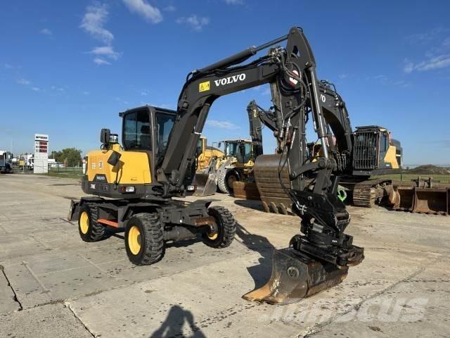 Volvo EW60E Колёсные экскаваторы
