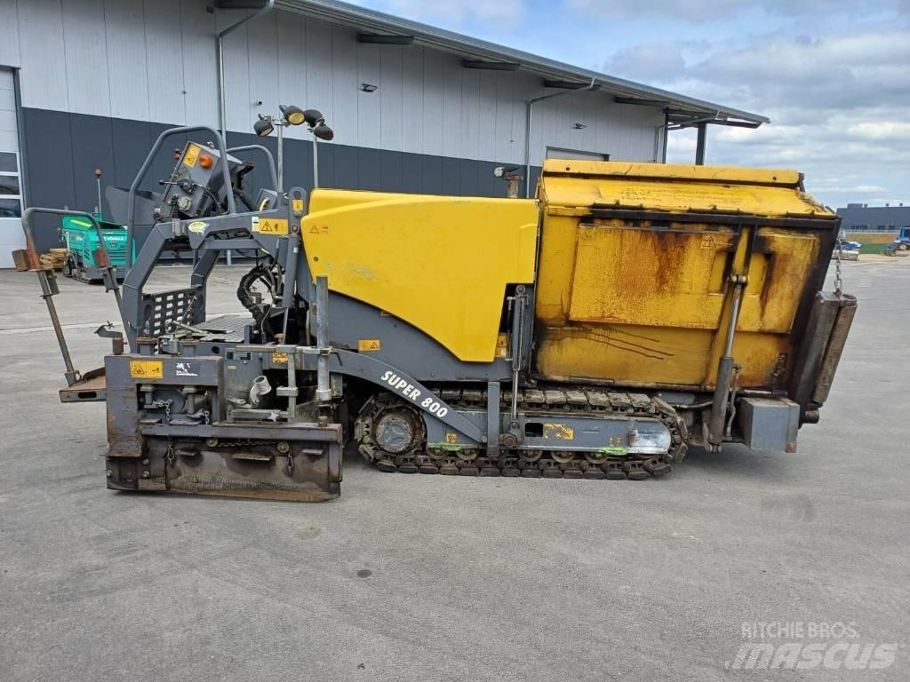 Vögele Super 800 Асфальтоукладчики
