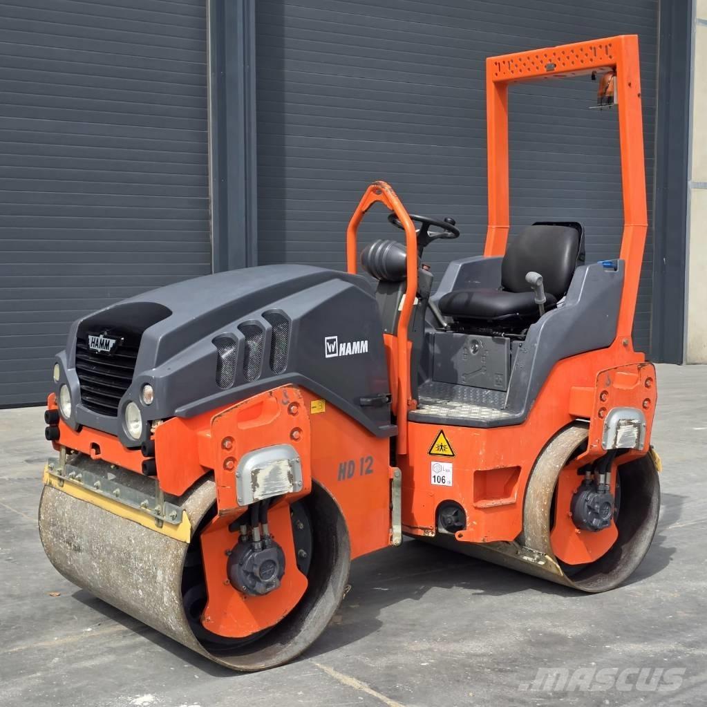 Hamm HD 12 VV Катки тротуарные