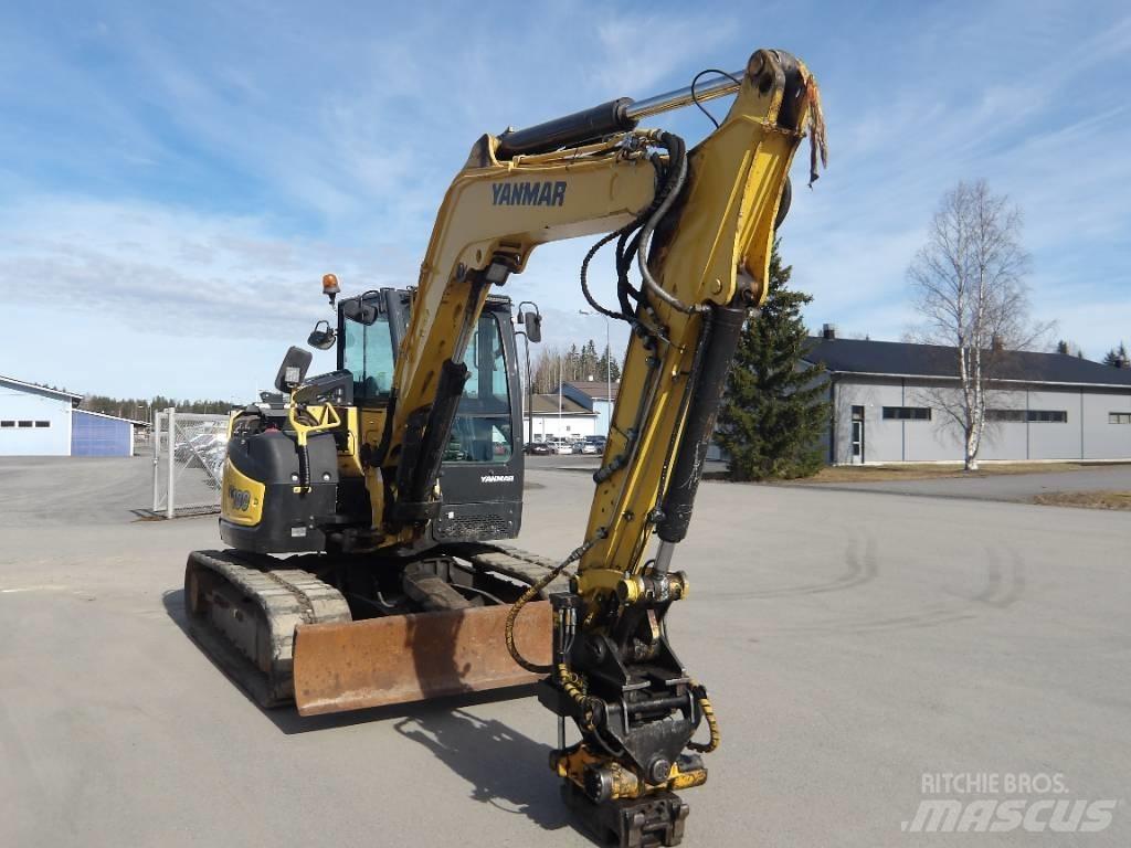 Yanmar SV 100 Малые экскаваторы 7т-12т