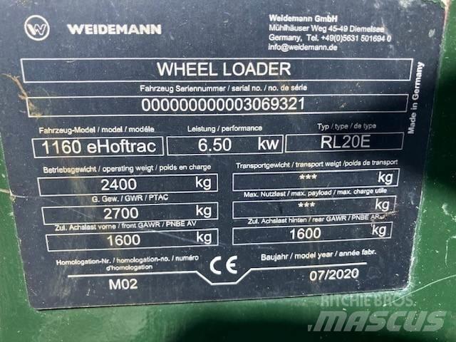 Weidemann 1160e Малые погрузчики