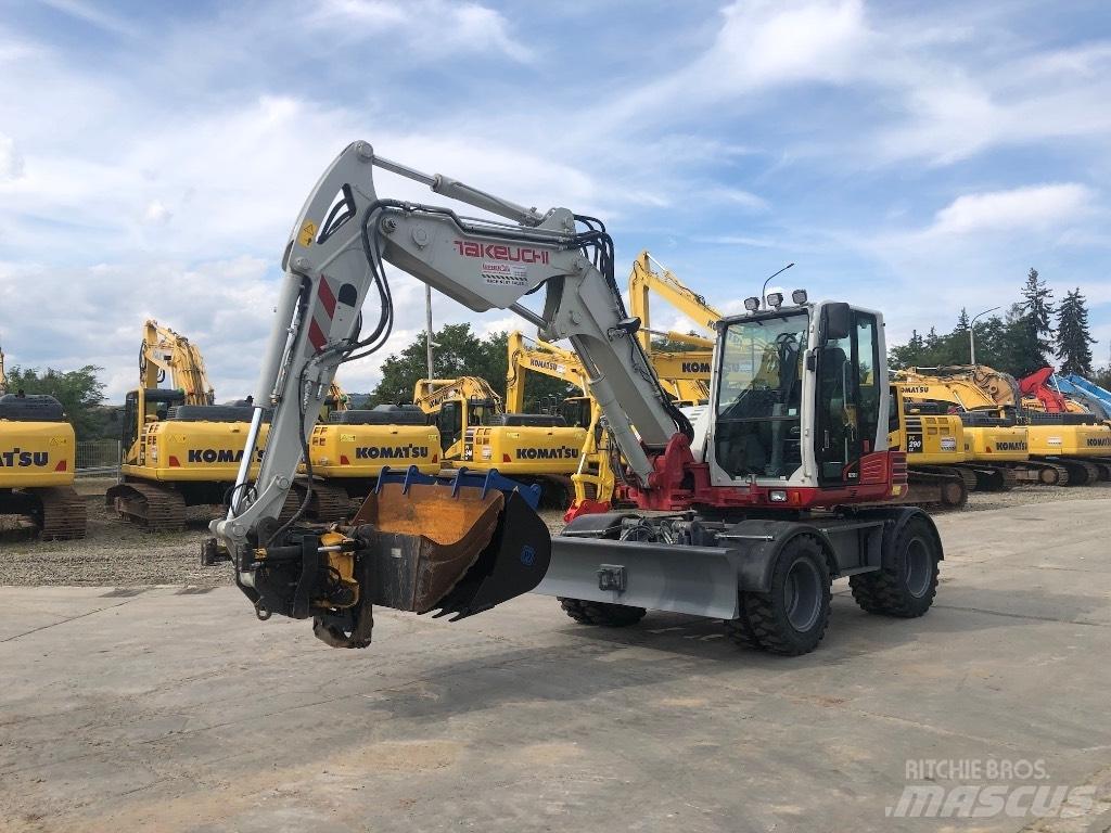 Takeuchi TB295W Колёсные экскаваторы