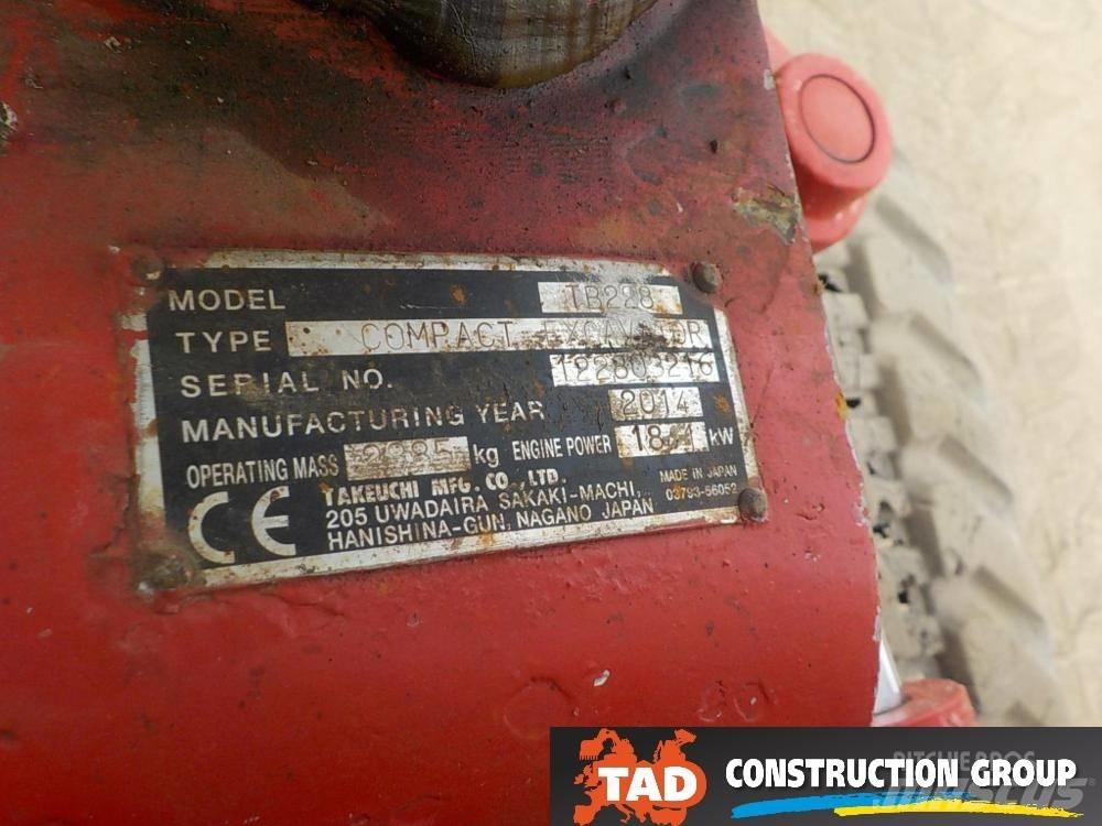 Takeuchi TB228 Мини-экскаваторы
