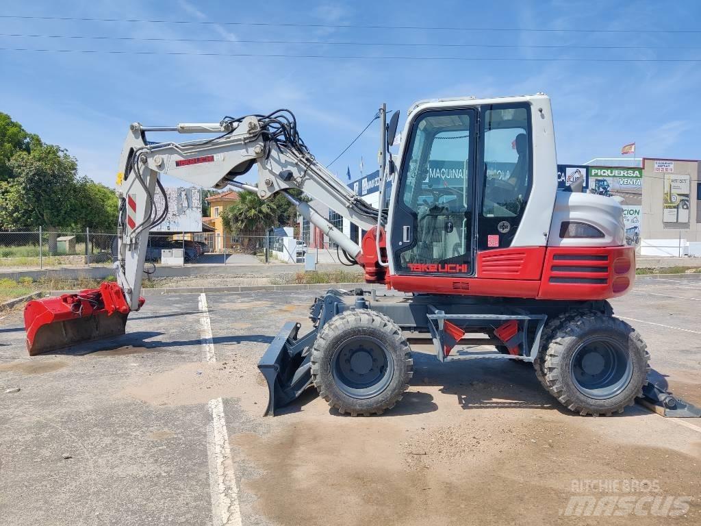 Takeuchi TB 295 W Колёсные экскаваторы