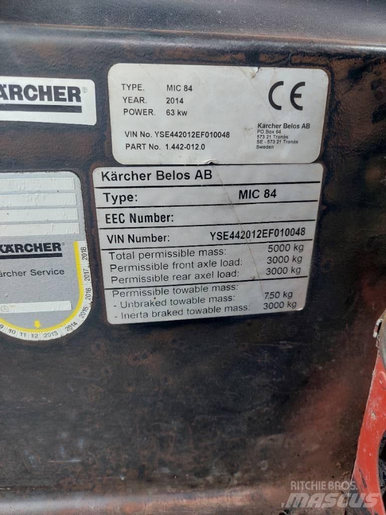 Kärcher MIC 84 Коммунальные мини-погрузчики