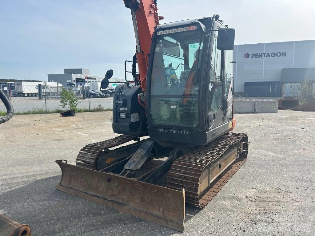 Hitachi ZX85US-5 Малые экскаваторы 7т-12т