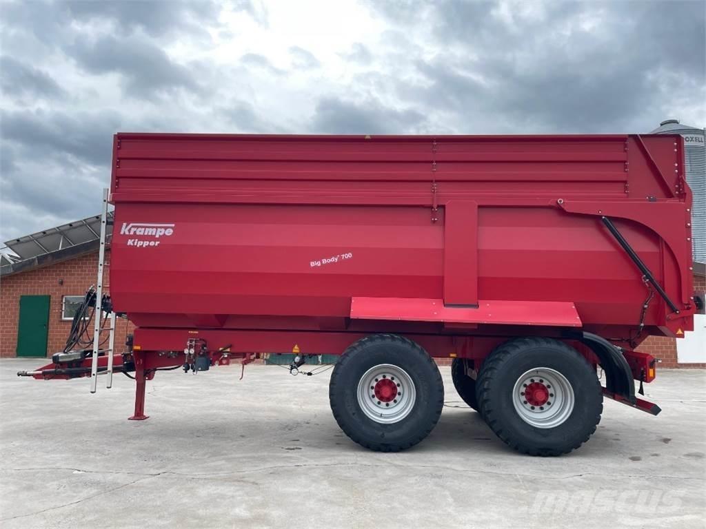 Krampe BigBody 700 Прицепы для тюков и рулонов
