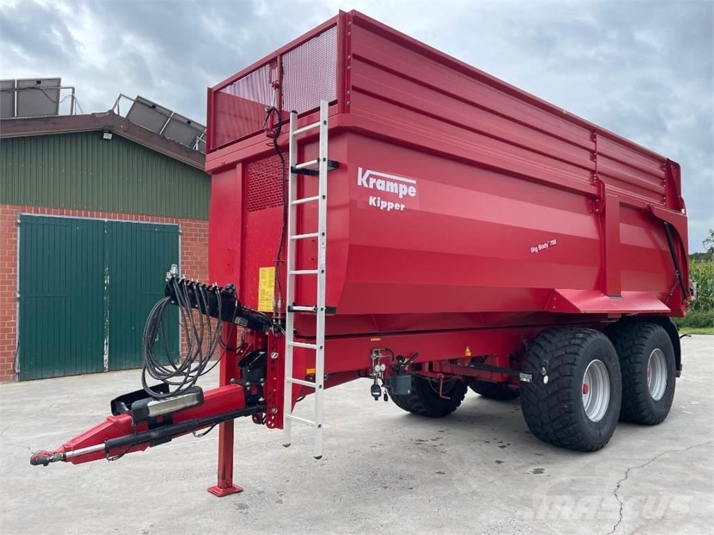 Krampe BigBody 700 Прицепы для тюков и рулонов